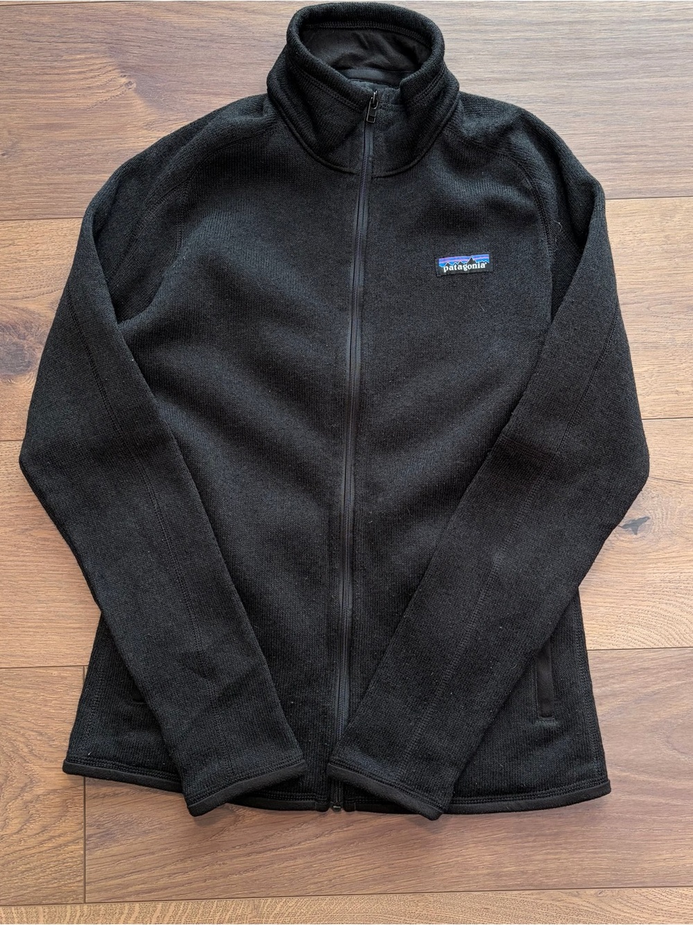 Patagonia Black Full-Zip Sweater Women's